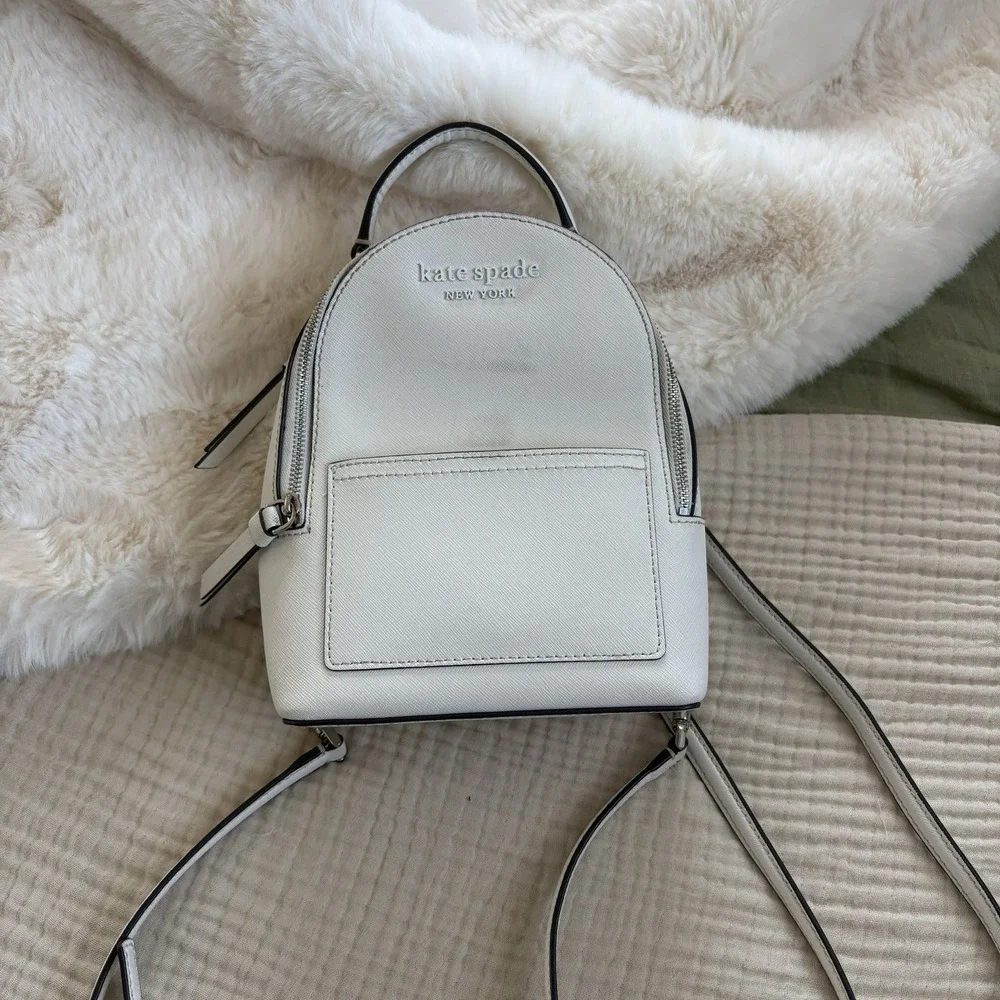 Kate Spade‎ Cameron Monotone Convertible Mint Green Leather Mini Backpack